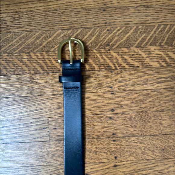 J. Crew Black Leather Belt - Women’s XS - Picture 3 of 5